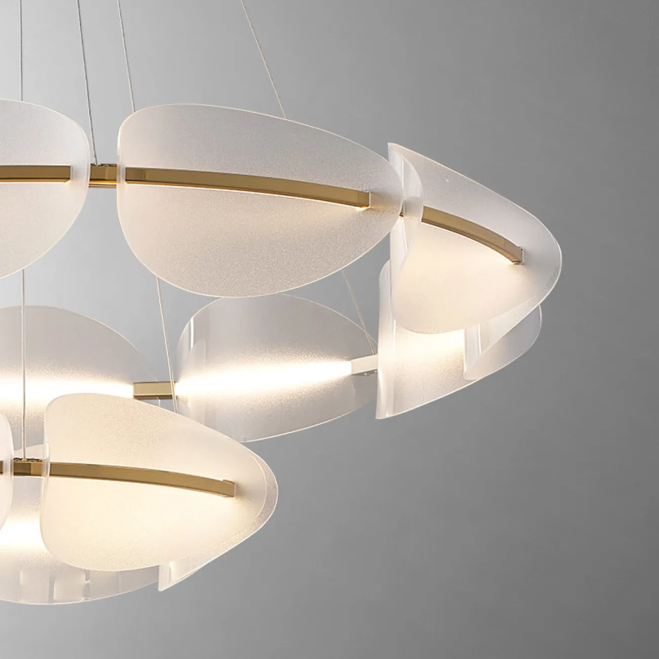 Подвесная люстра KEARNEY D56 White от ImperiumLoft