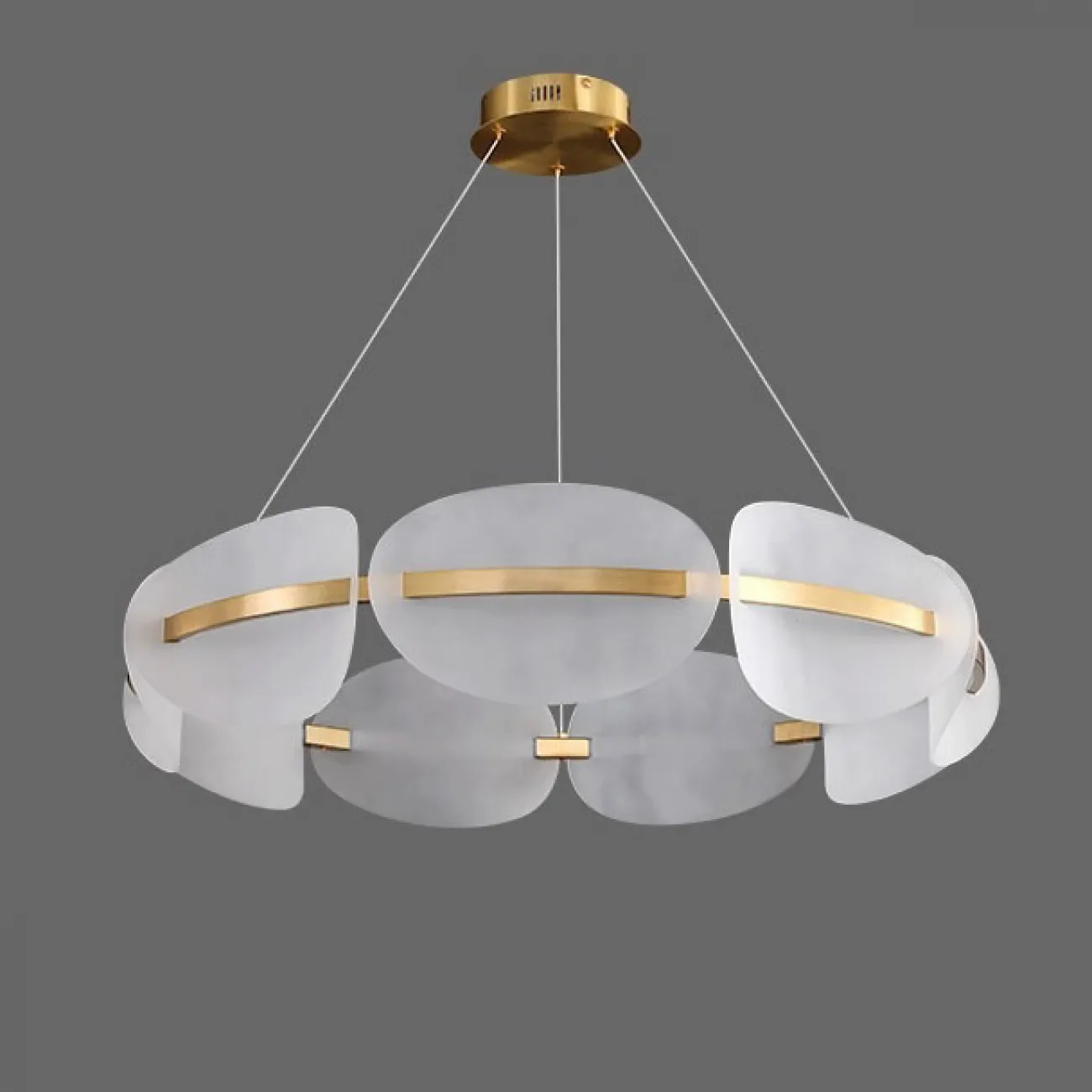 Подвесная люстра KEARNEY D80 Gold от ImperiumLoft