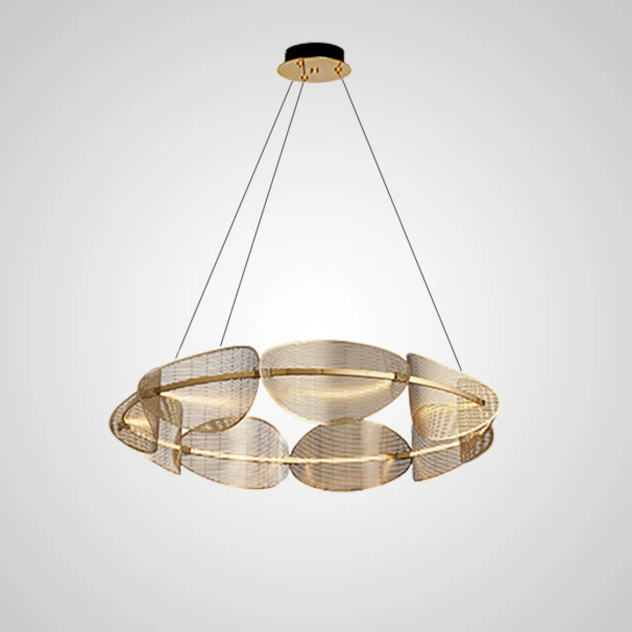 Подвесная люстра KEARNEY D56 White от ImperiumLoft