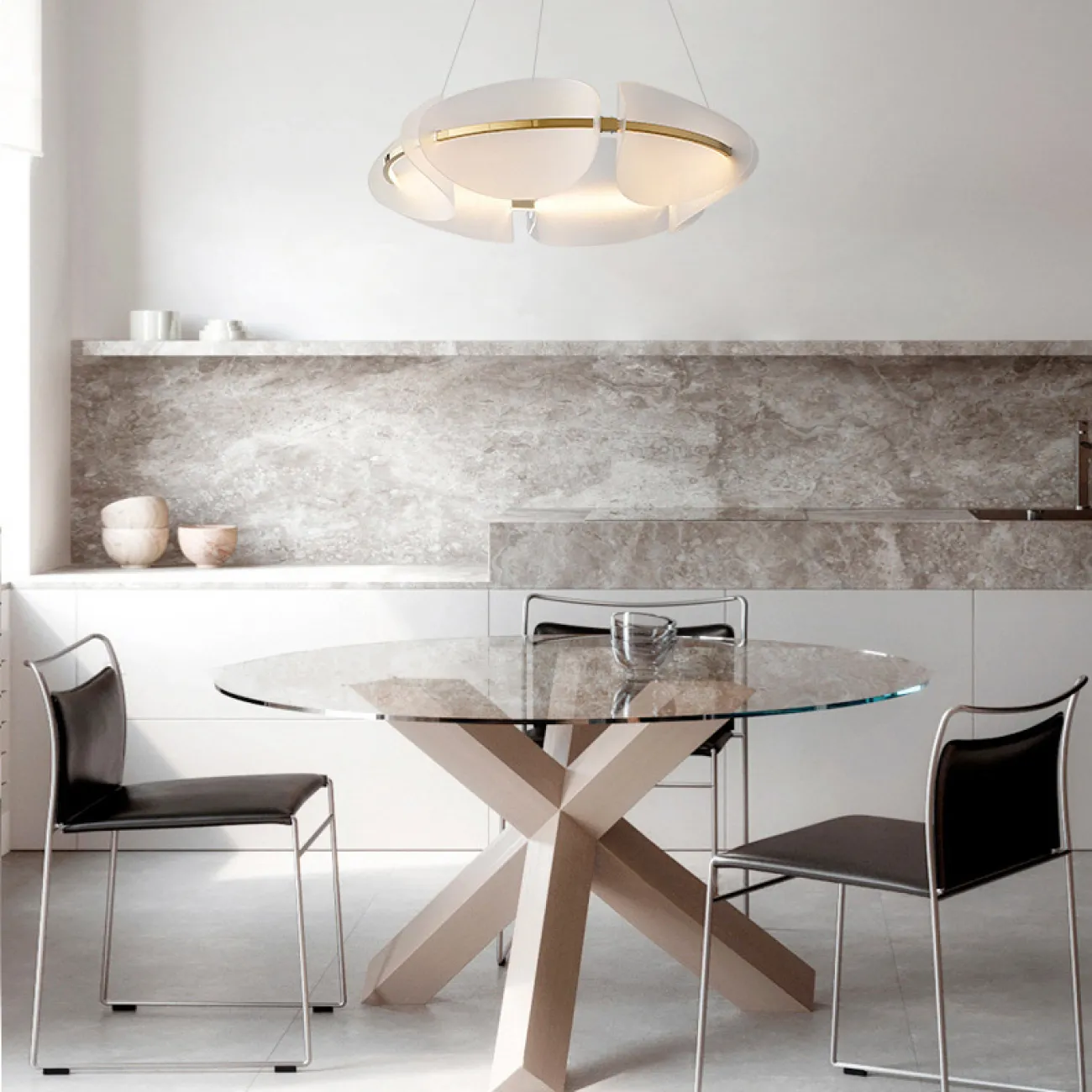Подвесная люстра KEARNEY D80 Gold от ImperiumLoft