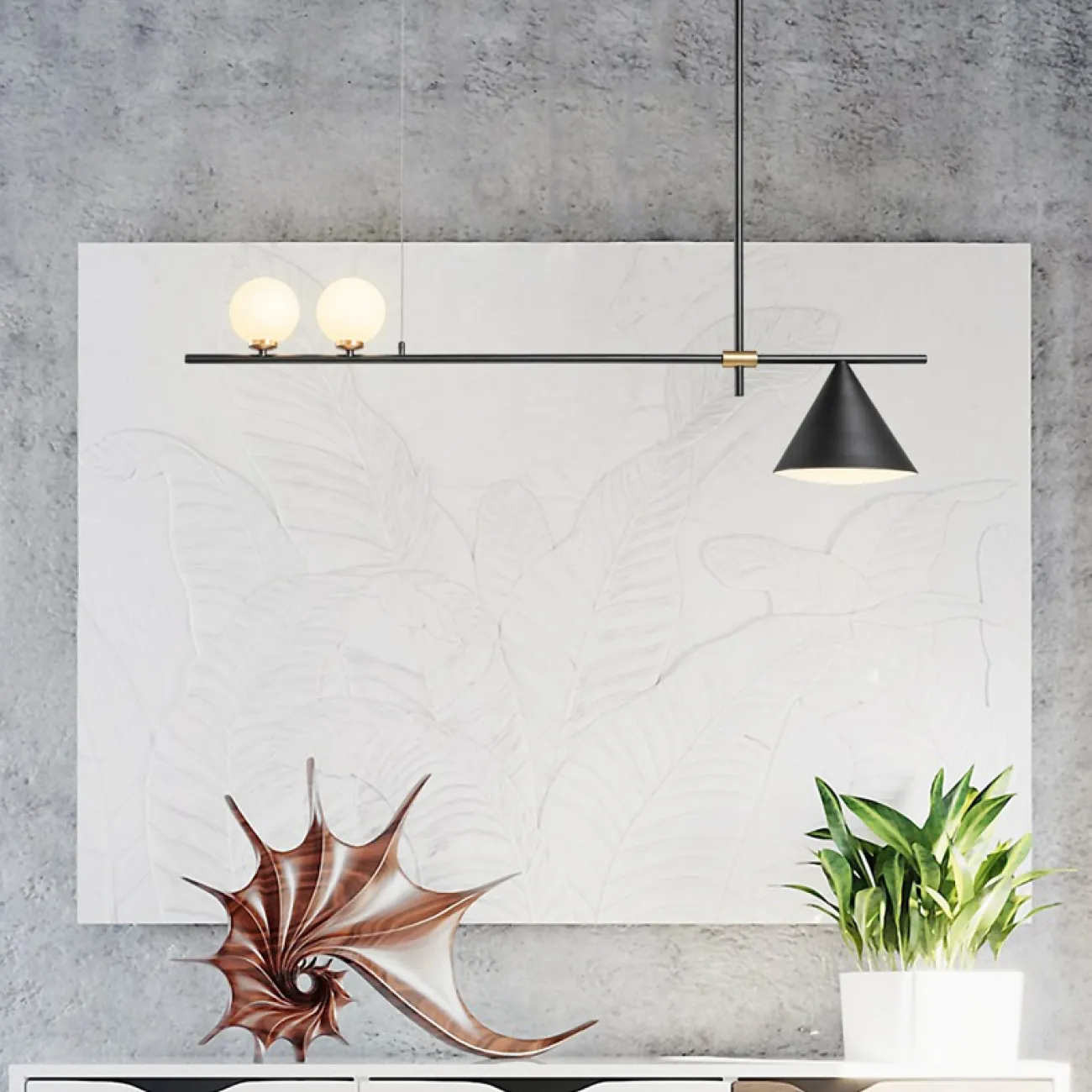 Подвесная люстра ODDS от ImperiumLoft