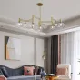Подвесная люстра TEMPER L4 White от ImperiumLoft