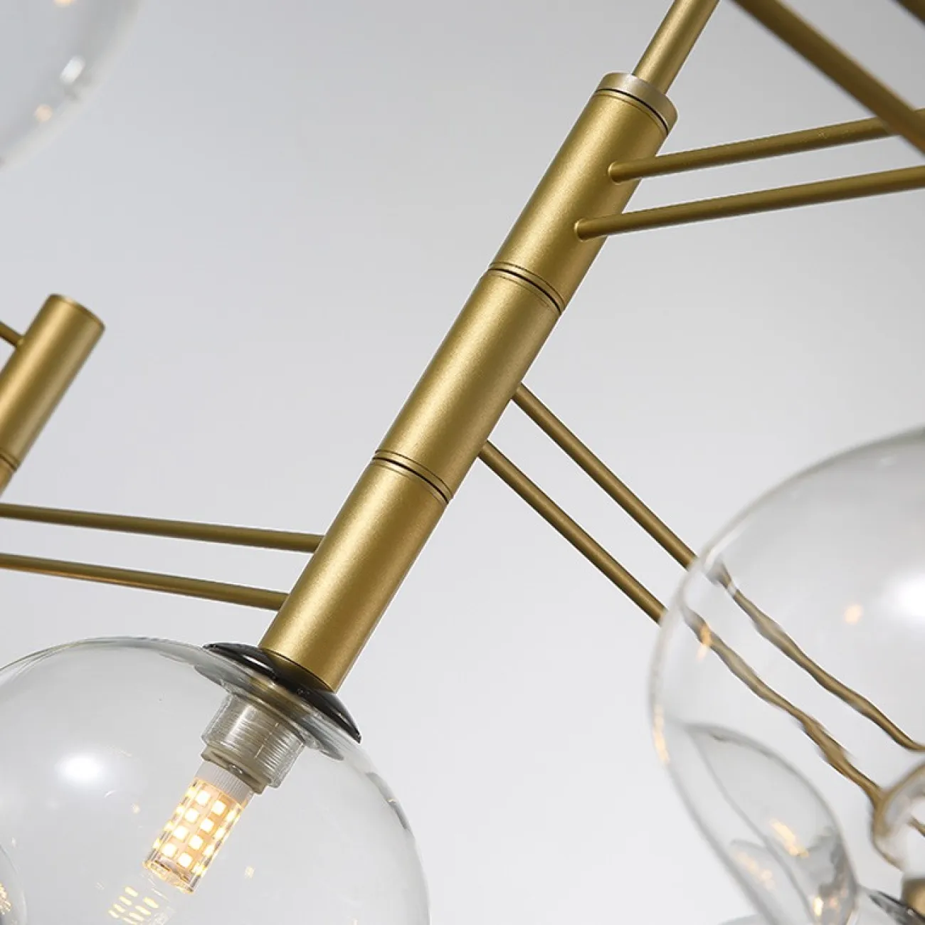 Подвесная люстра TEMPER L7 White от ImperiumLoft Подвесная люстра TEMPER L7 White от ImperiumLoft