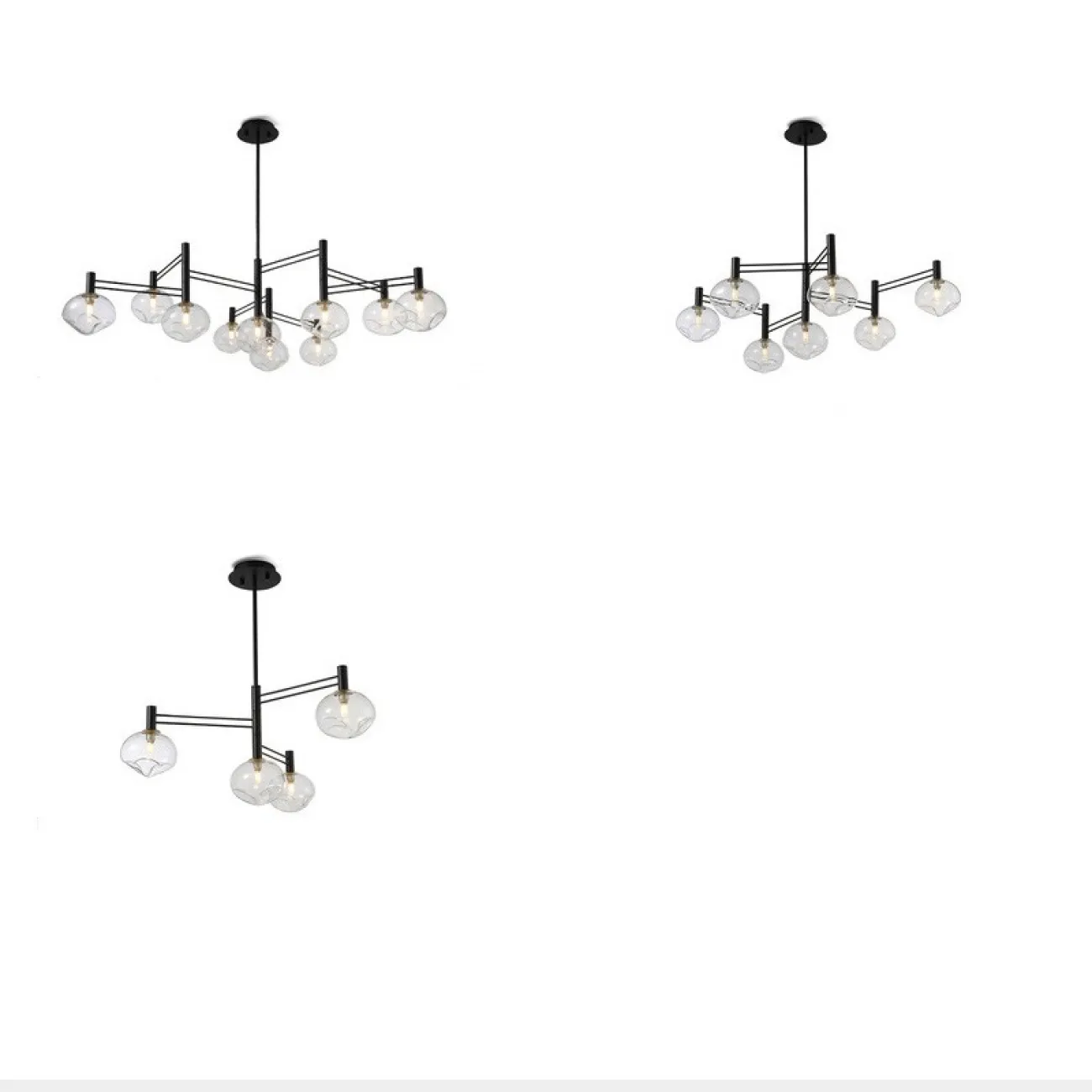 Подвесная люстра TEMPER L7 White от ImperiumLoft Подвесная люстра TEMPER L7 White от ImperiumLoft