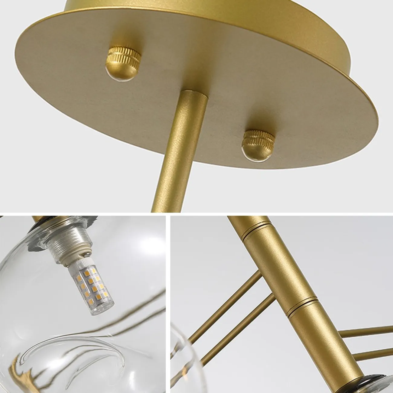 Подвесная люстра TEMPER L7 White от ImperiumLoft Подвесная люстра TEMPER L7 White от ImperiumLoft