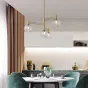 Подвесная люстра TEMPER L4 White от ImperiumLoft