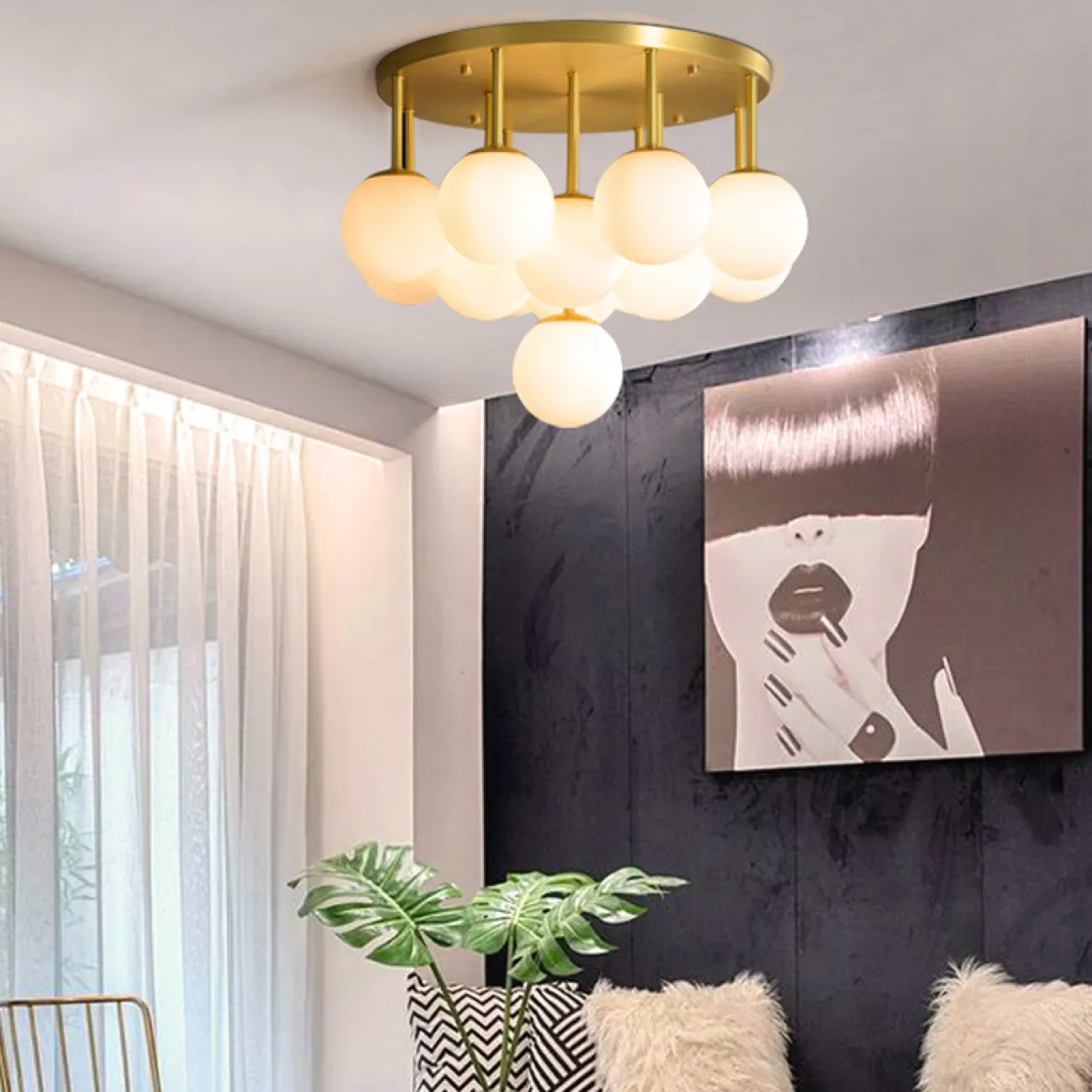 Потолочная люстра BALL TRED от ImperiumLoft