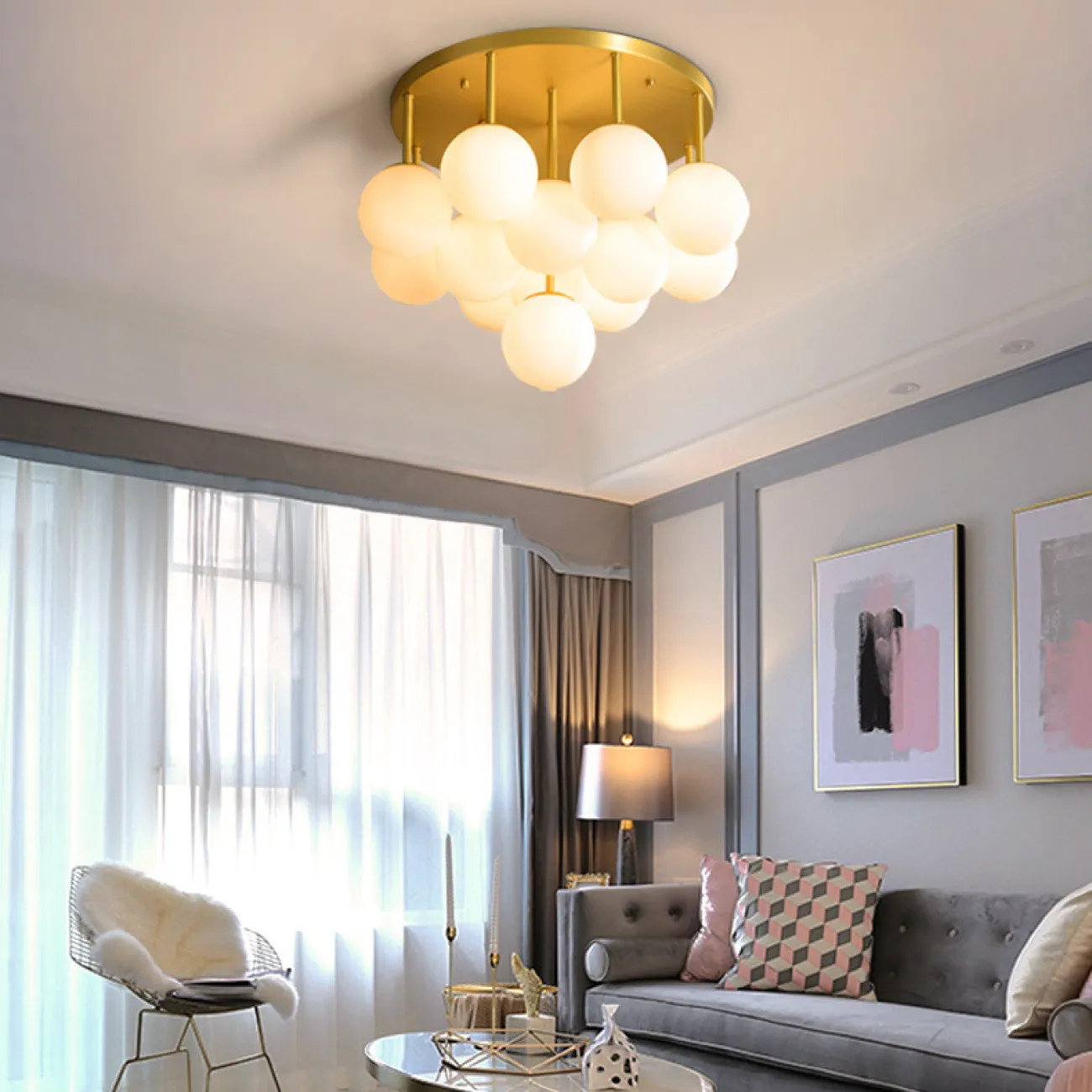 Потолочная люстра BALL TRED от ImperiumLoft