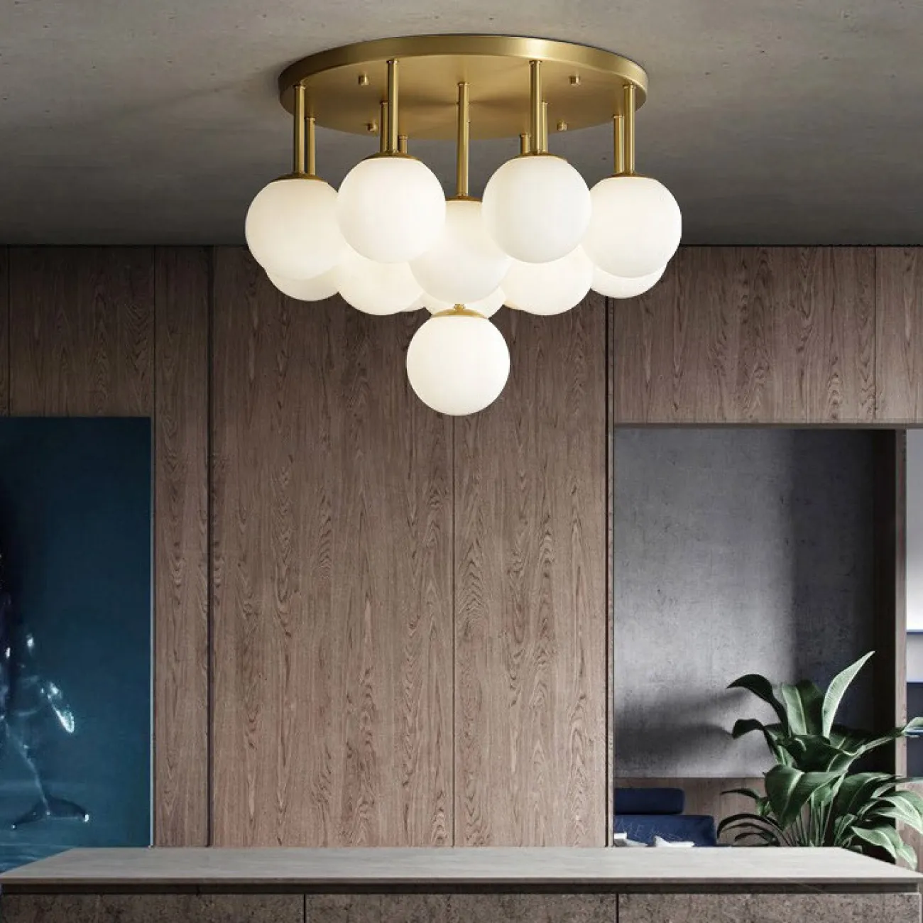 Потолочная люстра BALL TRED от ImperiumLoft