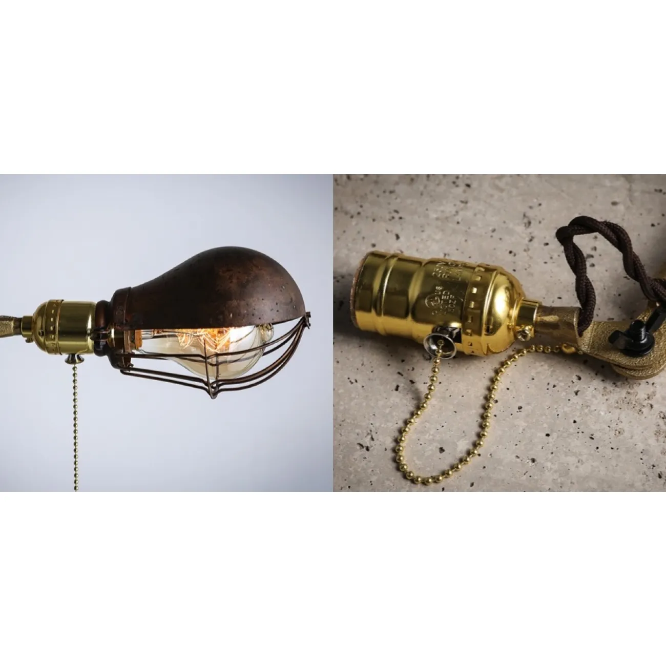Настенный светильник Steampunk Extension Pole Bra 2 от LaLume