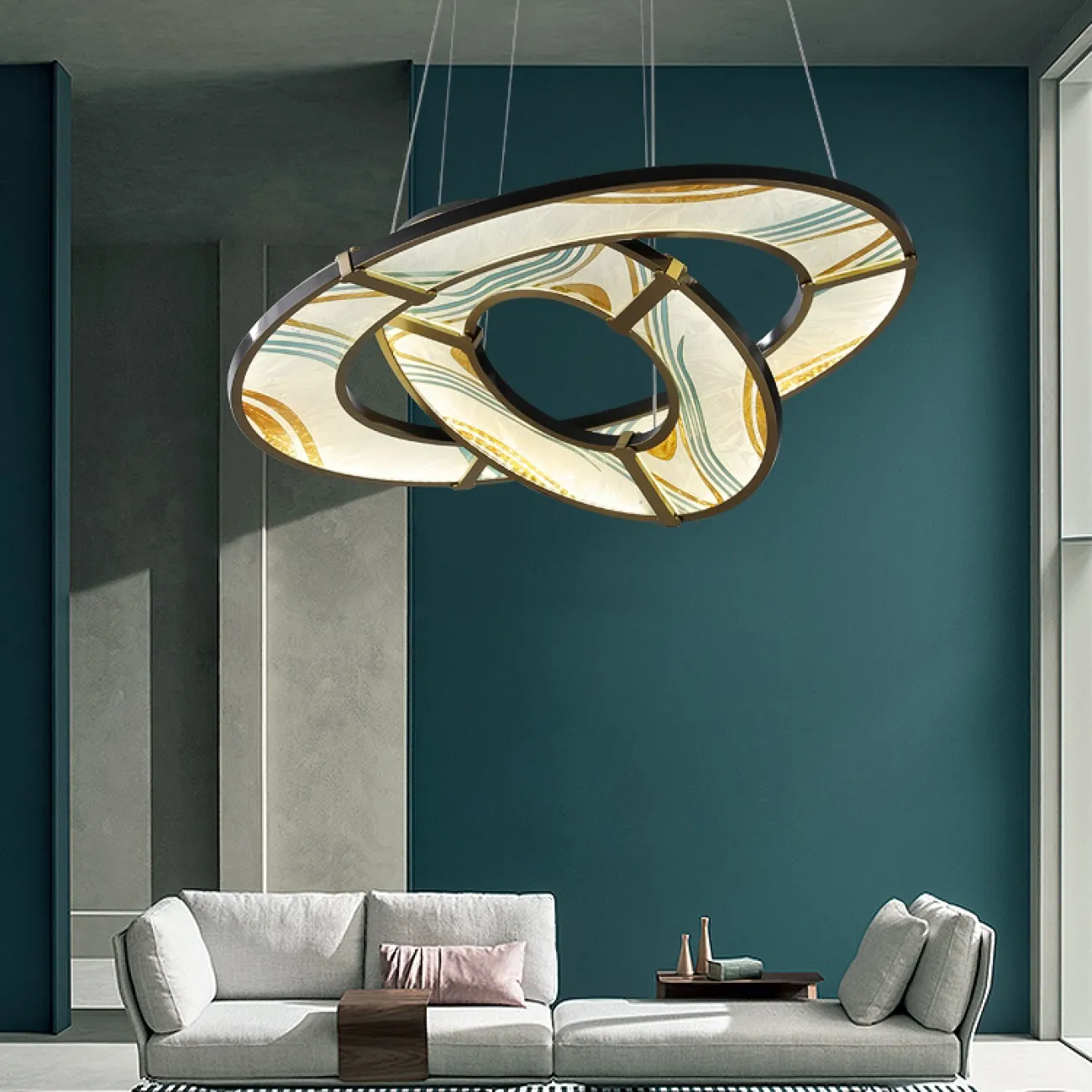 Подвесной светильник AKIRA R от ImperiumLoft