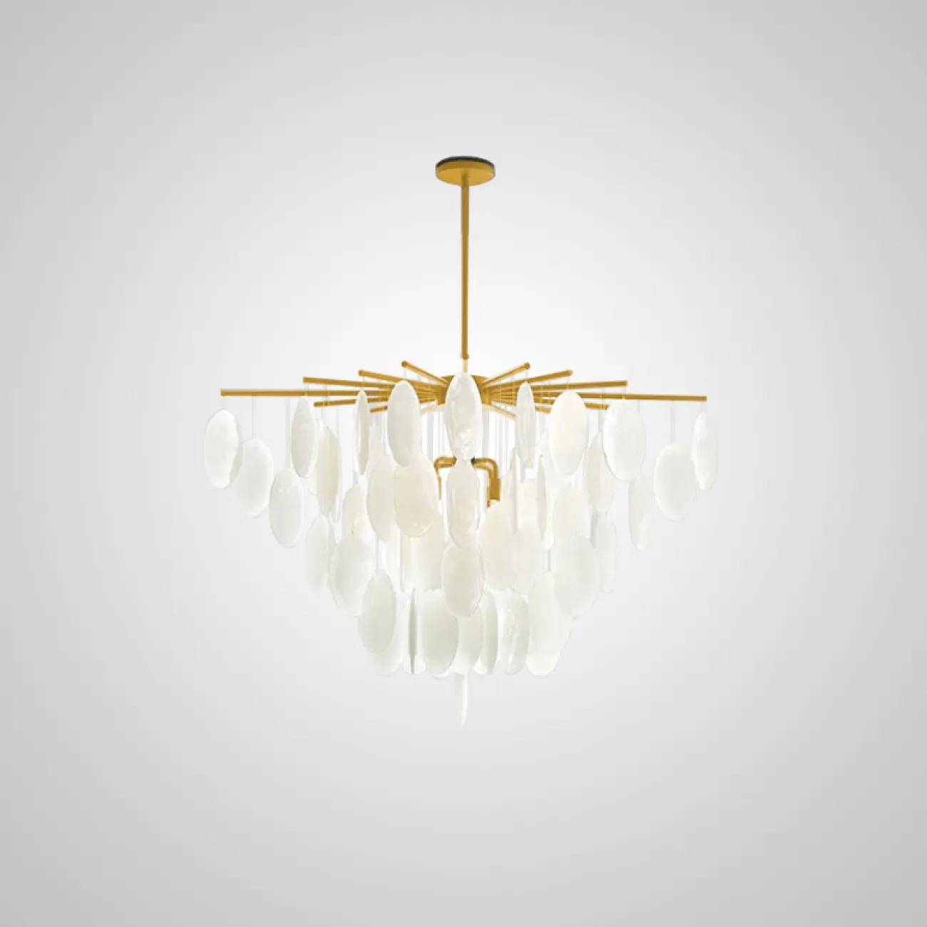 Потолочная люстра RITTA D95 Gold от ImperiumLoft