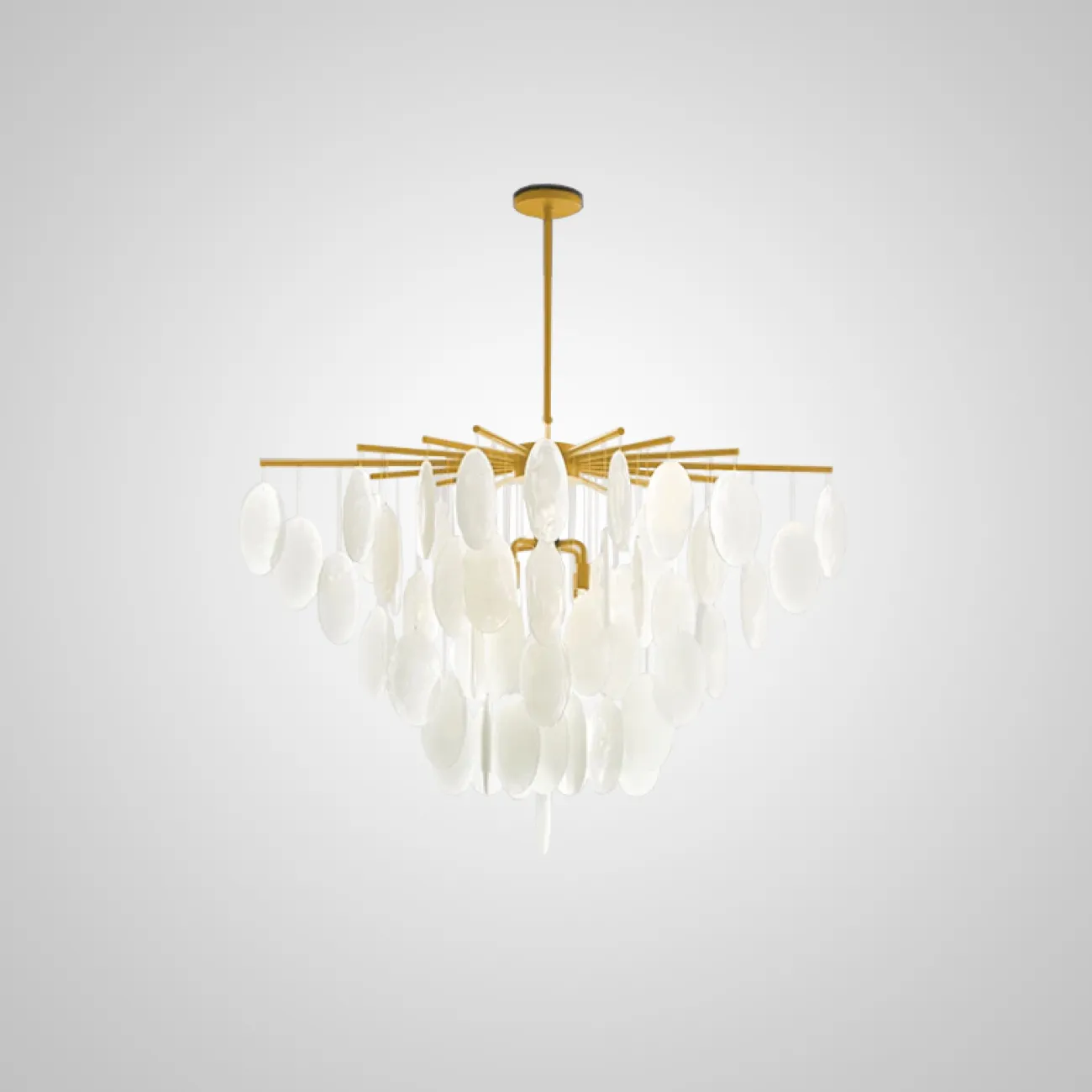 Потолочная люстра RITTA D95 Gold от ImperiumLoft Потолочная люстра RITTA D95 Gold от ImperiumLoft