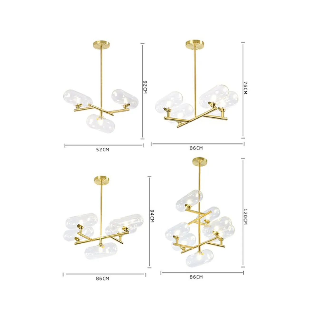 Подвесная люстра DIRIGEABLE от ImperiumLoft