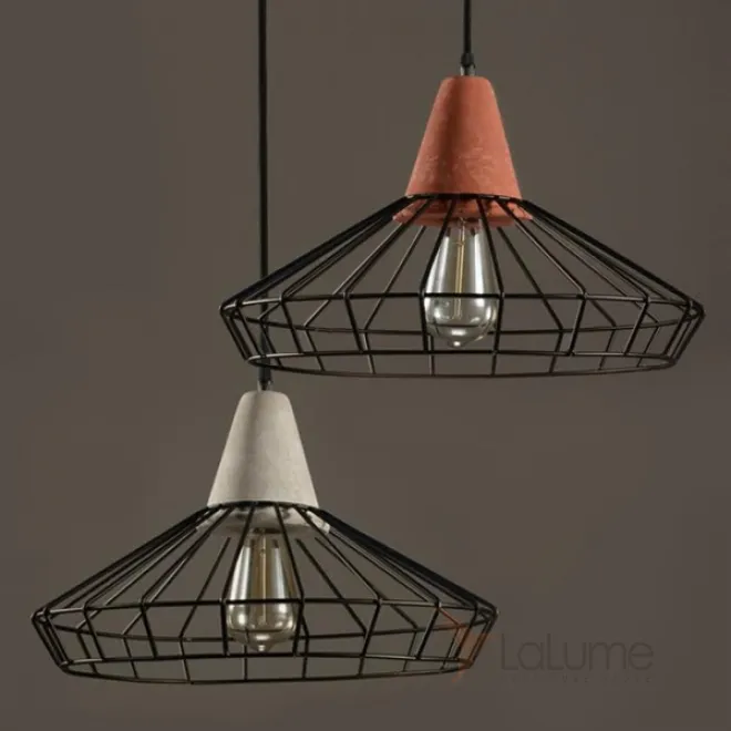 Подвесной светильник Cement Droplight Pendant Light pyramid от LaLume