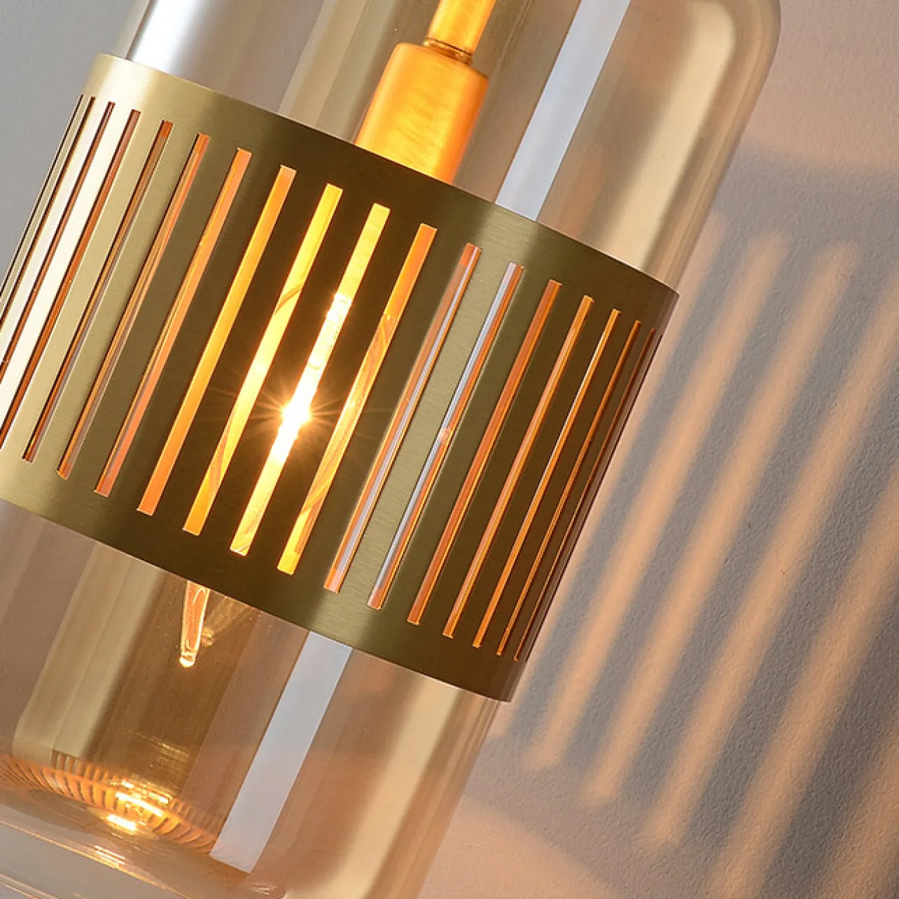 Настенный светильник TRAIT WALL Amber от ImperiumLoft