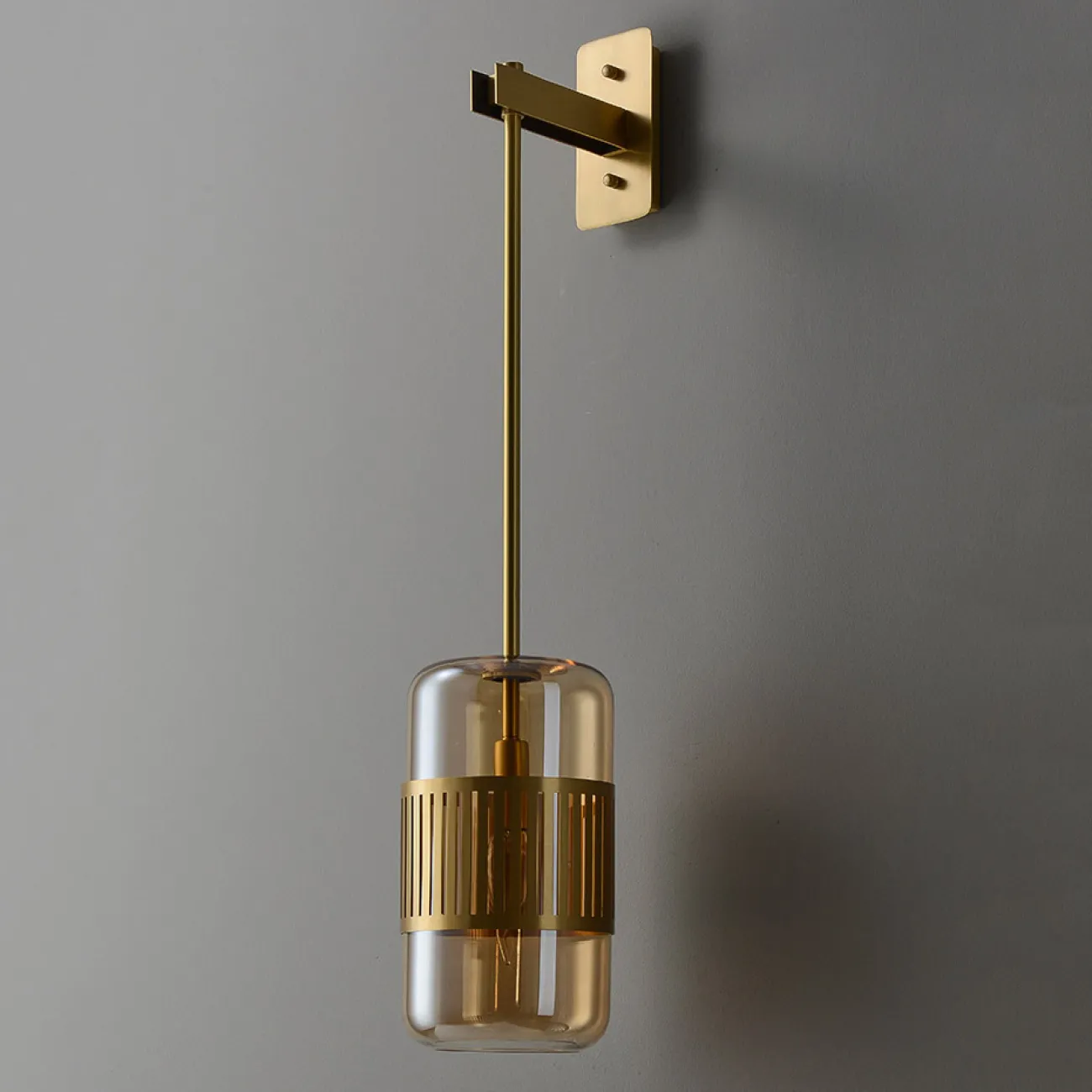 Настенный светильник TRAIT WALL Amber от ImperiumLoft