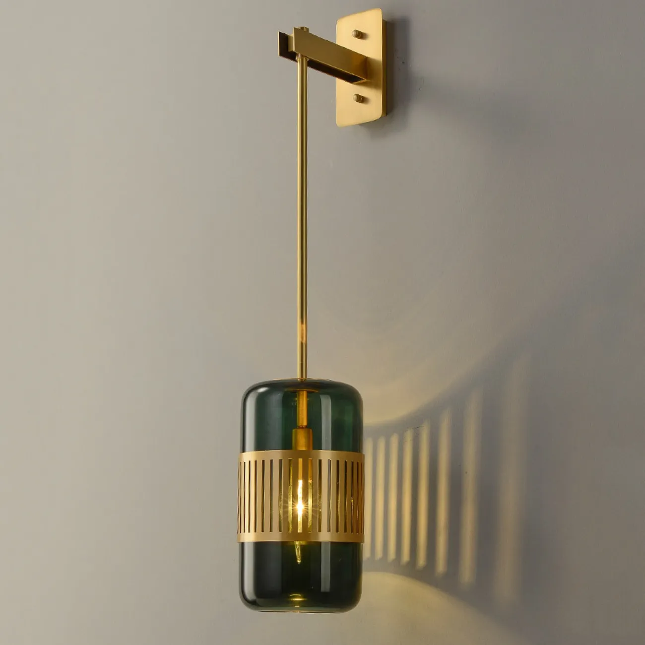 Настенный светильник TRAIT WALL Green от ImperiumLoft