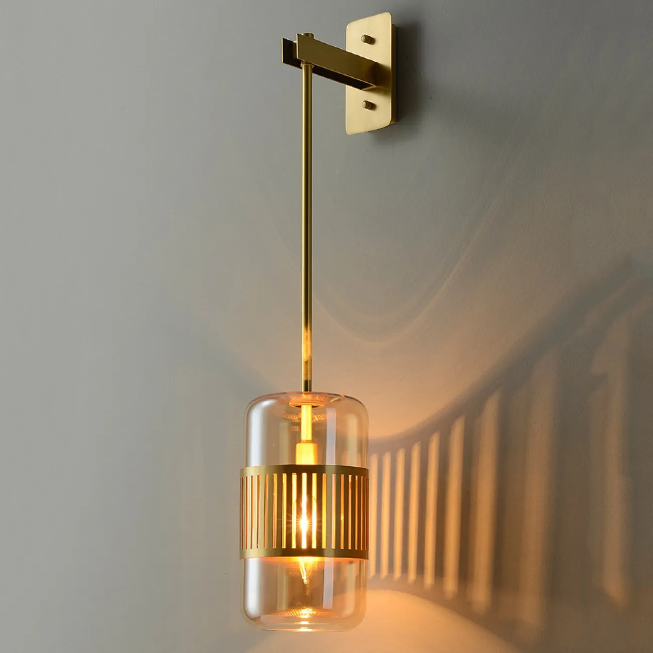 Настенный светильник TRAIT WALL Green от ImperiumLoft