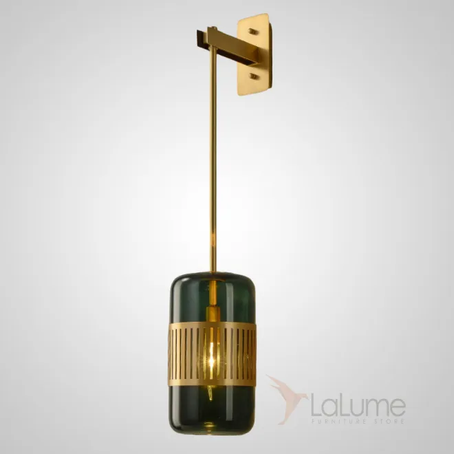 Настенный светильник TRAIT WALL Green от ImperiumLoft