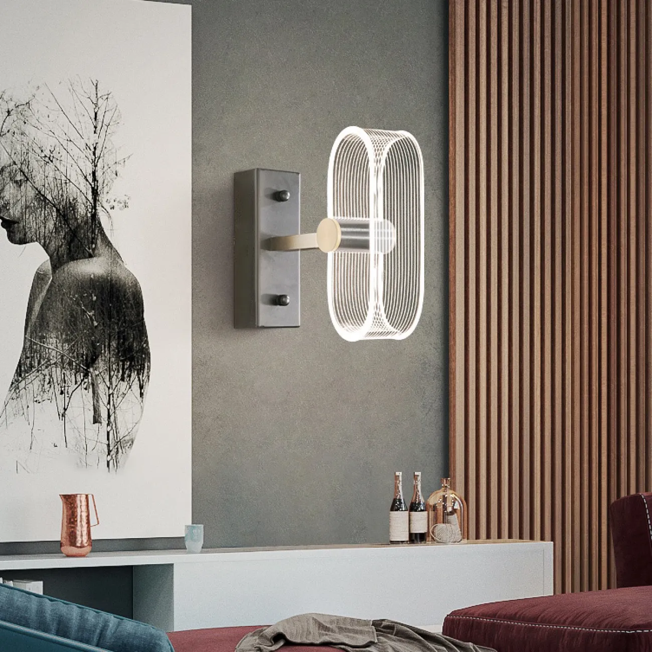 Настенный светильник SENSE B WALL от ImperiumLoft