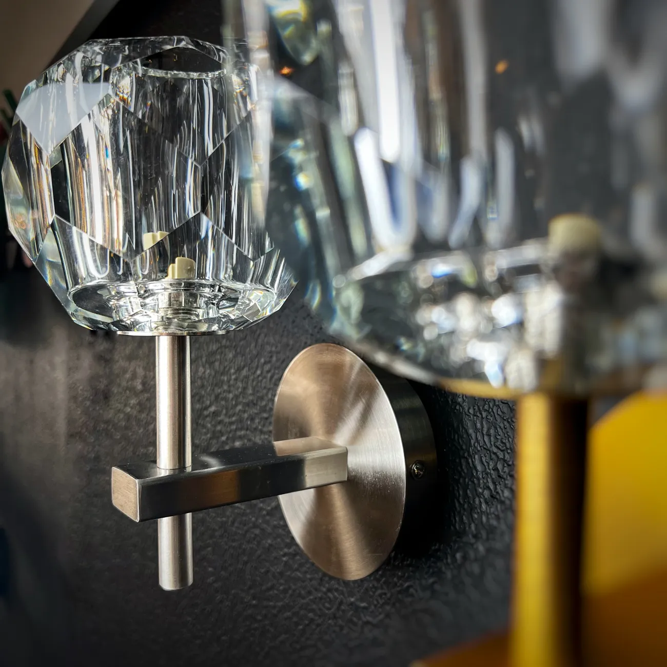 Бра RH Boule de Cristal Single Sconce Никель от ImperiumLoft