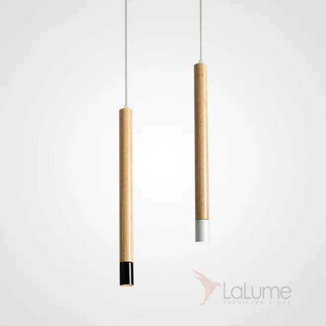 Подвесной светильник PIPE WOOD LONG от ImperiumLoft