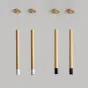 Подвесной светильник PIPE WOOD LONG от ImperiumLoft