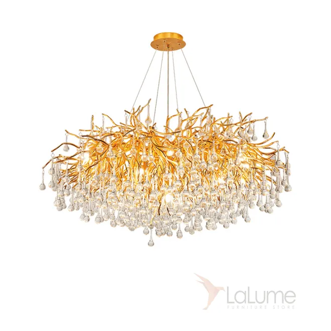 Люстра Droplet Chandelier circle D80 от ImperiumLoft
