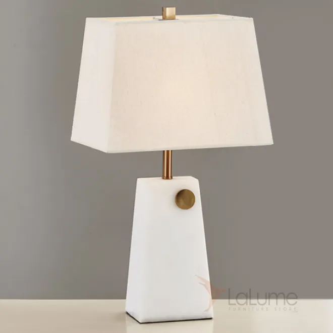 Настольная лампа Table lamp marble White от LaLume