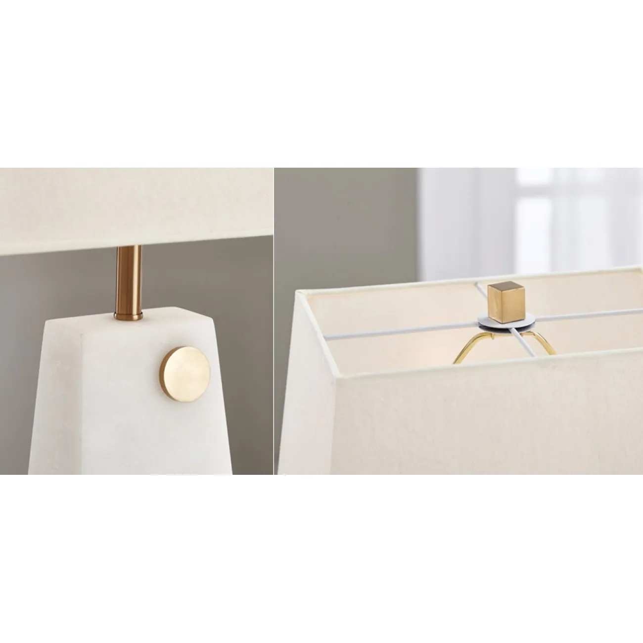 Настольная лампа Table lamp marble White от LaLume