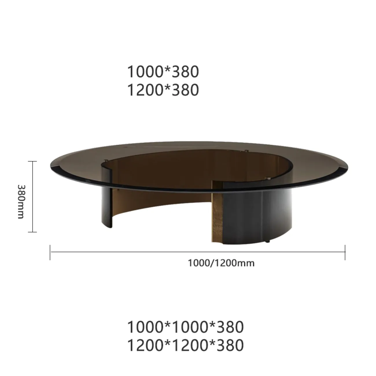 Дизайнерский журнальный столик LaLume-AP00242