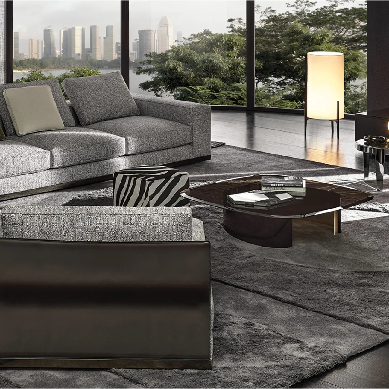 Дизайнерский журнальный столик LaLume-AP00242