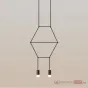 Подвесной светильник Via Wireflow Lineal Pendant Light 2 от ImperiumLoft
