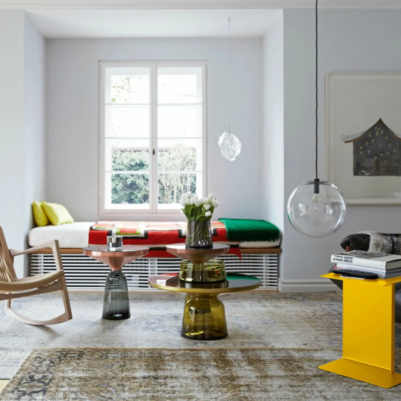 Дизайнерский журнальный столик LaLume-AP00230