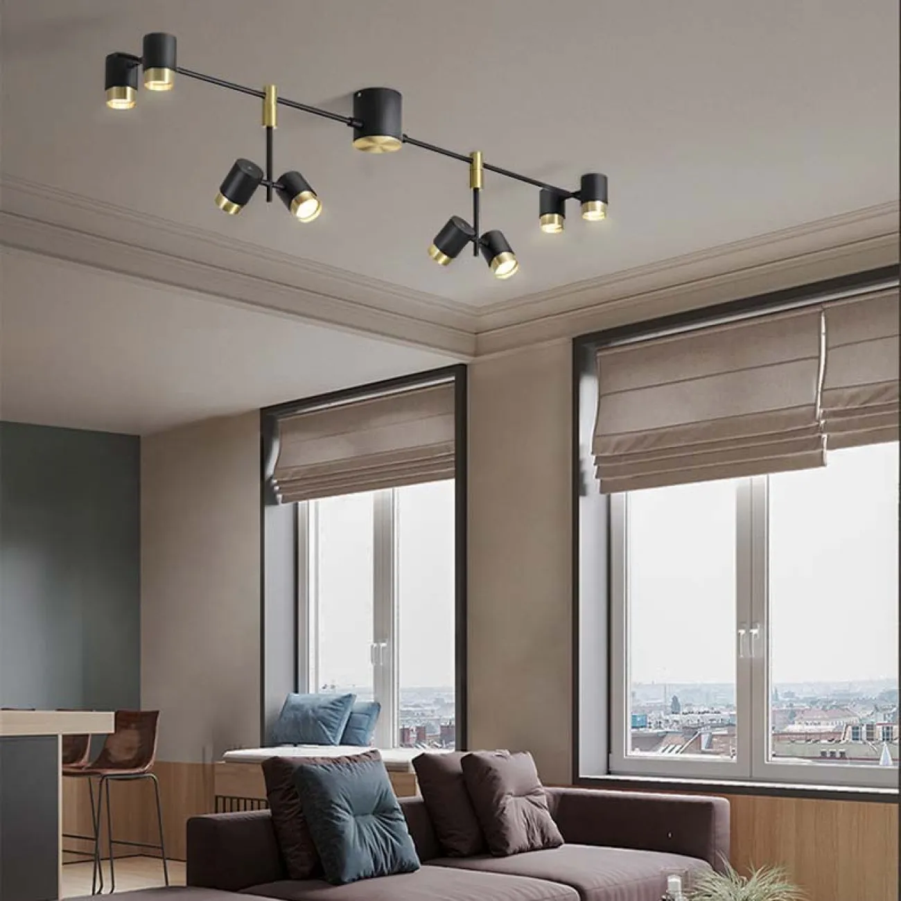 Потолочная люстра SIF L L6 от ImperiumLoft