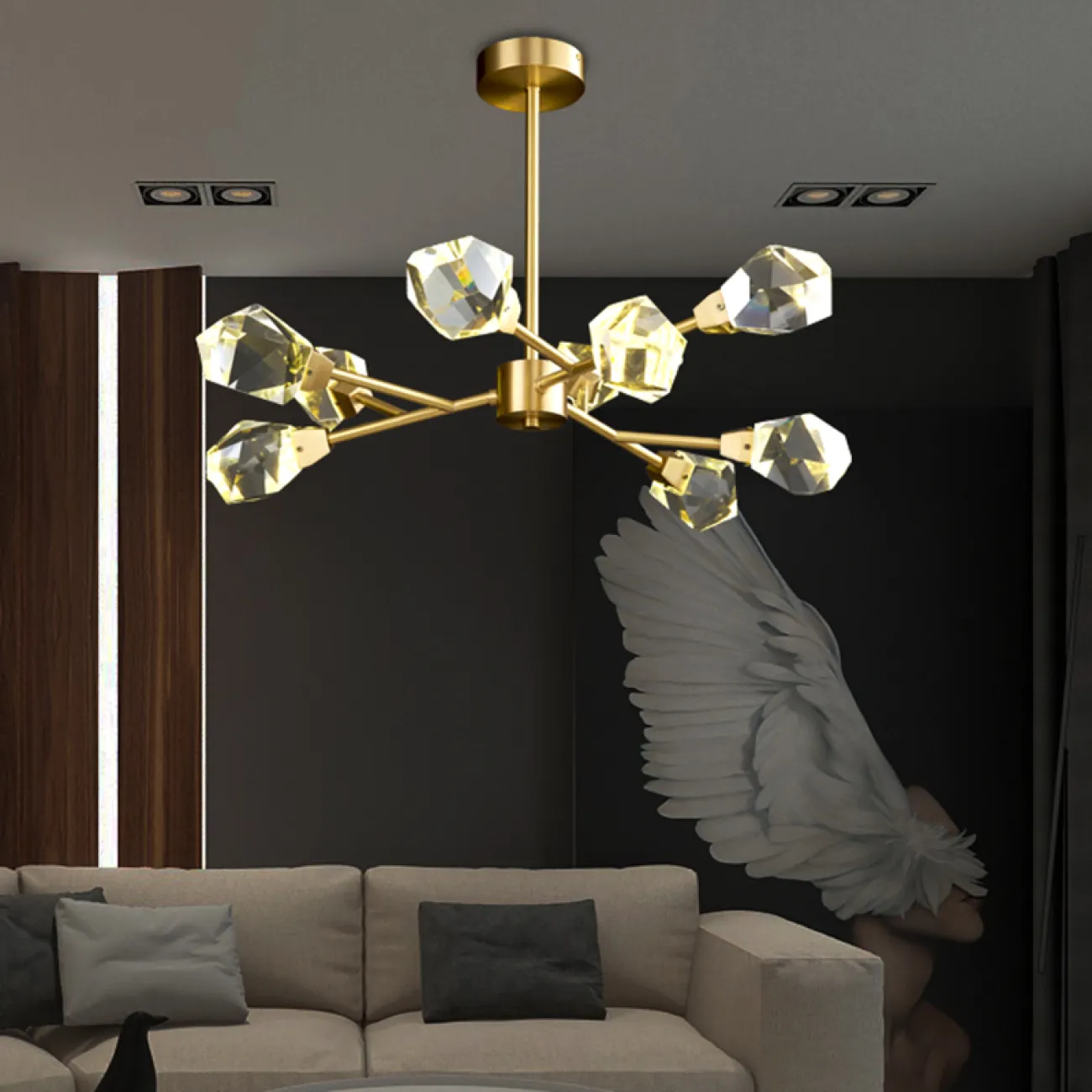 Люксовая люстра CRISTEL A от ImperiumLoft