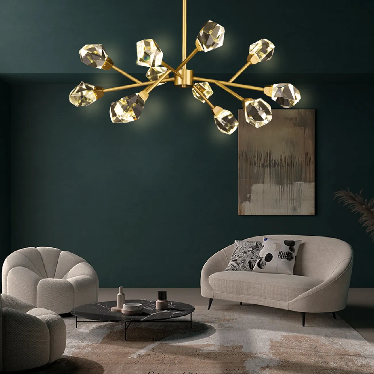 Люксовая люстра CRISTEL A от ImperiumLoft