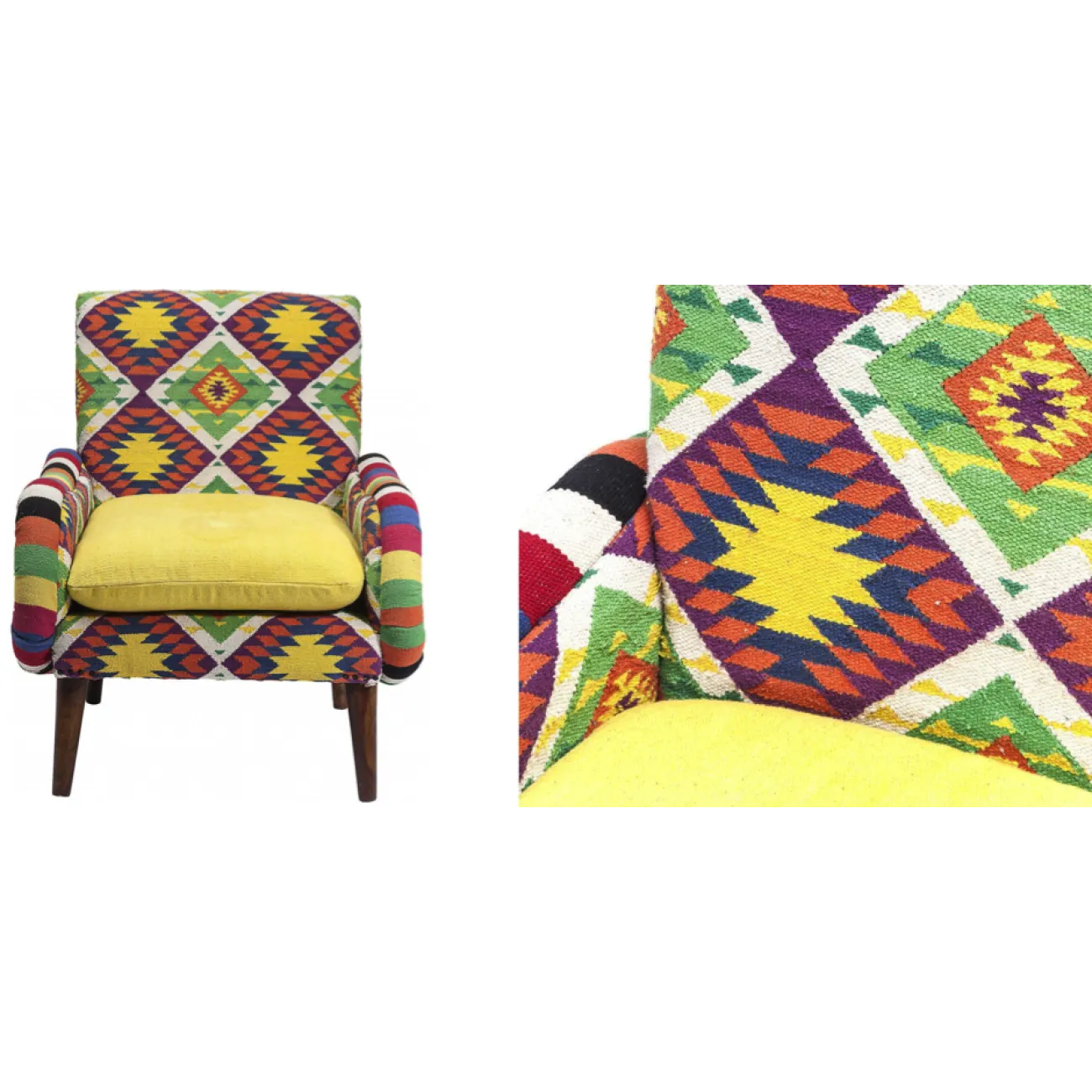 Кресло Ethnotica Kelim Chair от LaLume