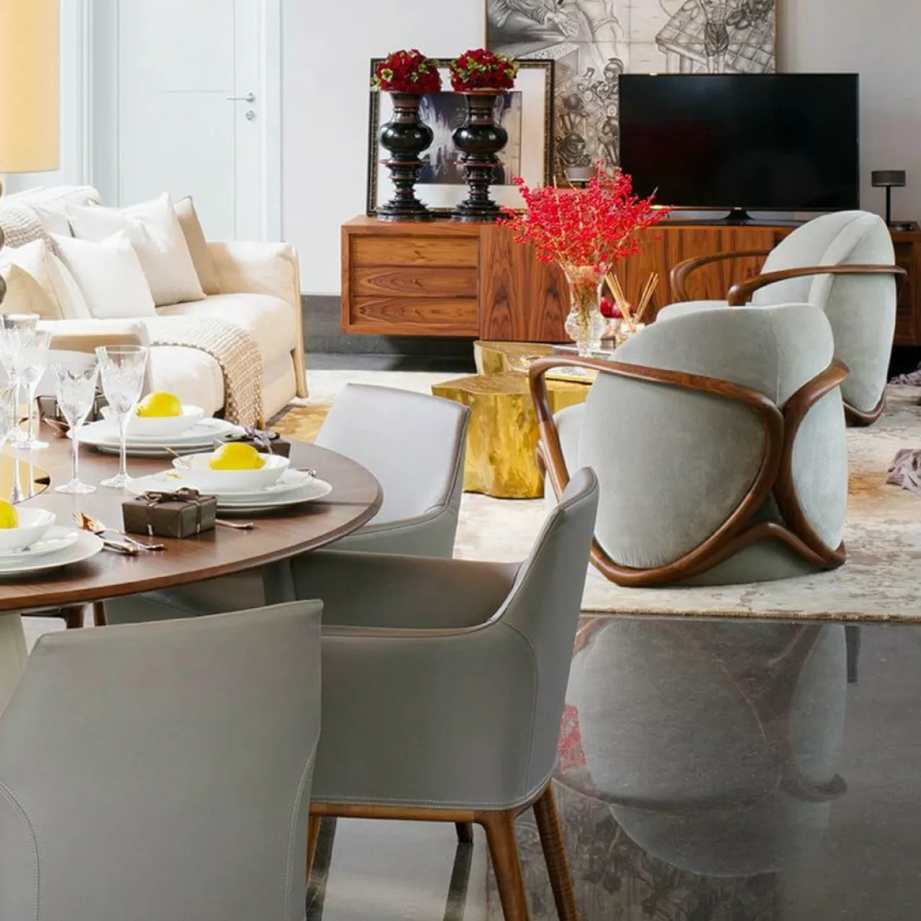 Дизайнерское кресло LaLume-KK00124