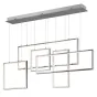 Люстра Rectangle Geometry Chandelier Nickel 5