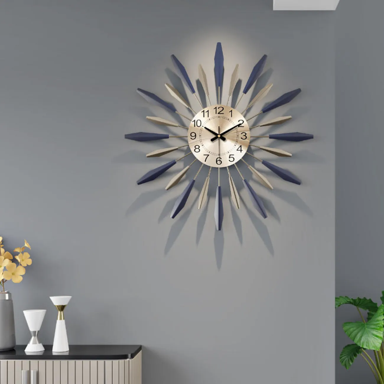 Дизайнерский настенный декор часы LaLume-KKK00287