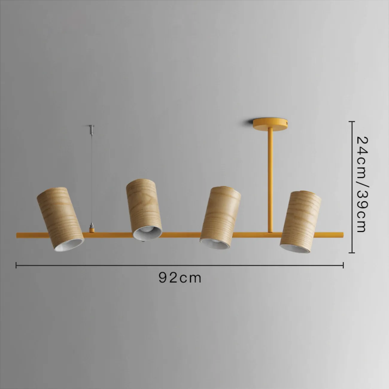Подвесной реечный светильник BARREL от ImperiumLoft