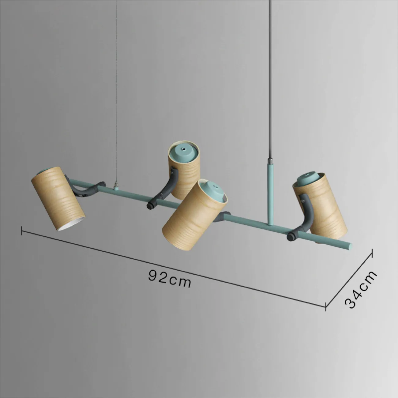Подвесной реечный светильник BARREL от ImperiumLoft