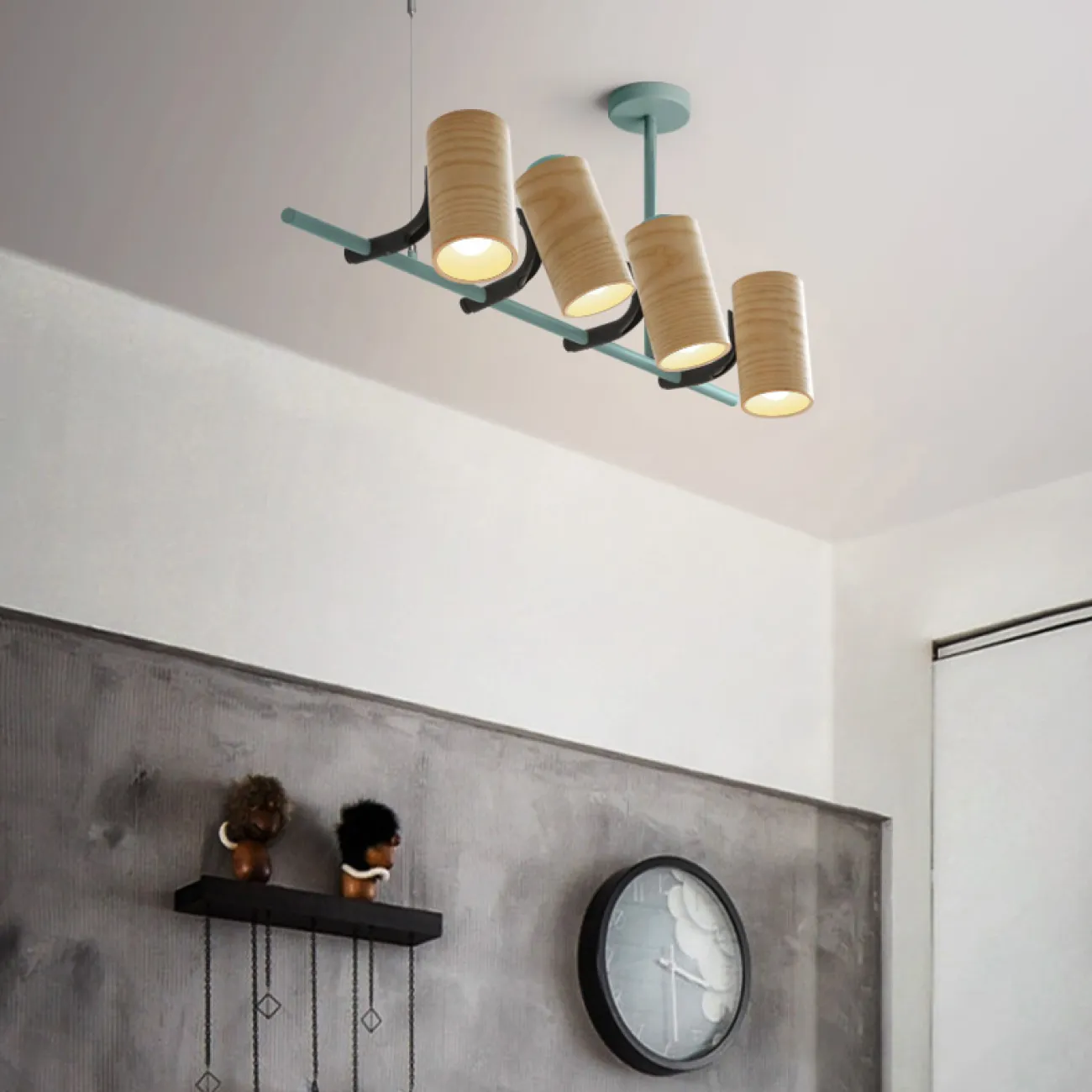 Подвесной реечный светильник BARREL от ImperiumLoft