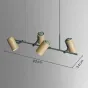 Подвесной реечный светильник BARREL от ImperiumLoft