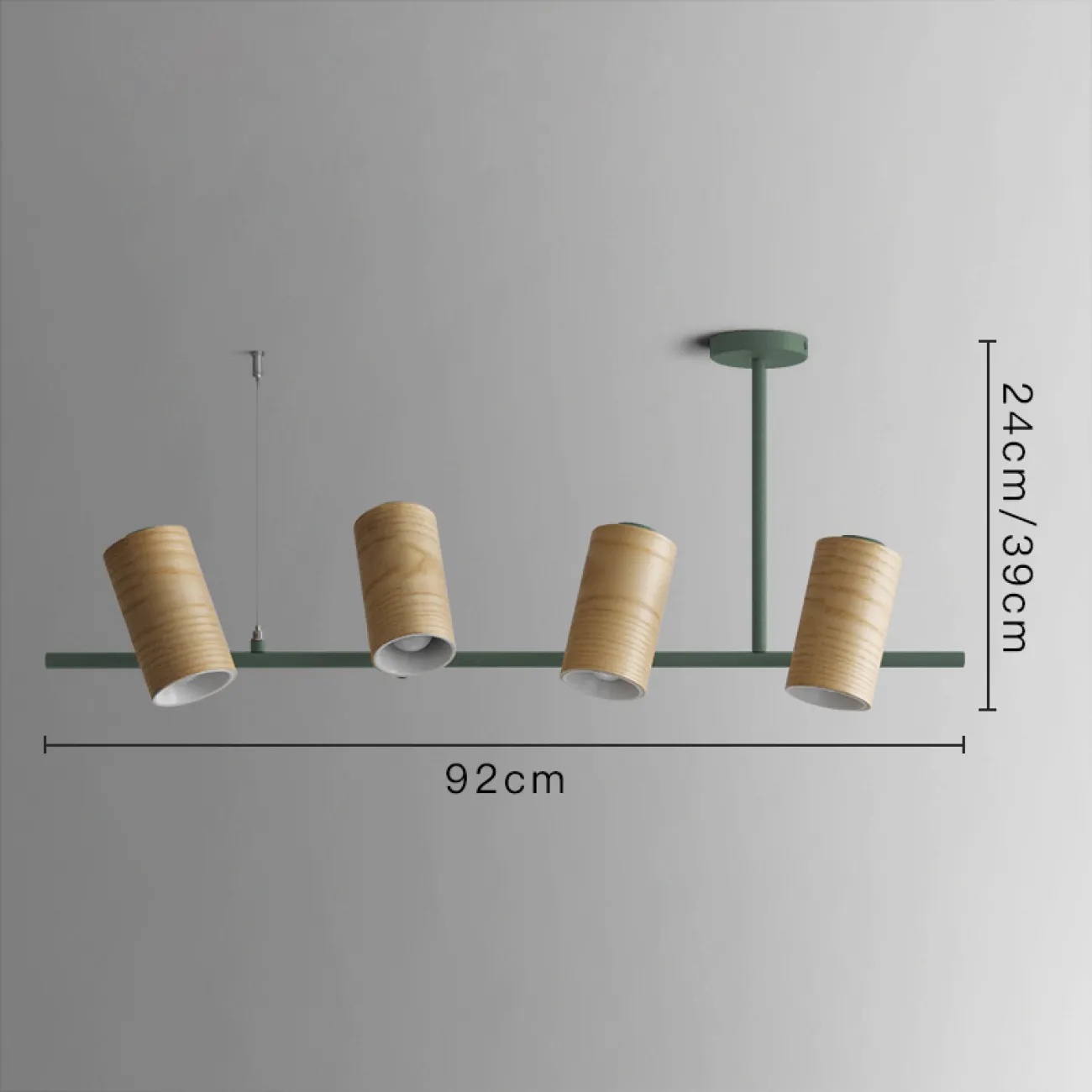 Подвесной реечный светильник BARREL от ImperiumLoft