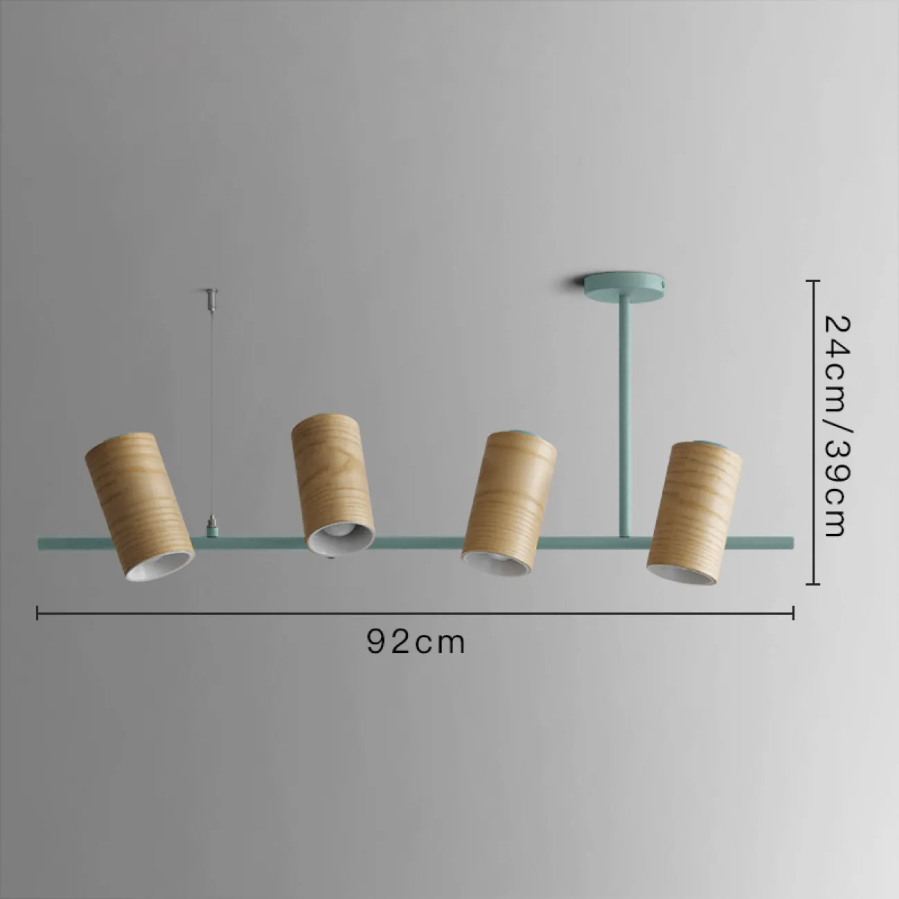 Подвесной реечный светильник BARREL от ImperiumLoft