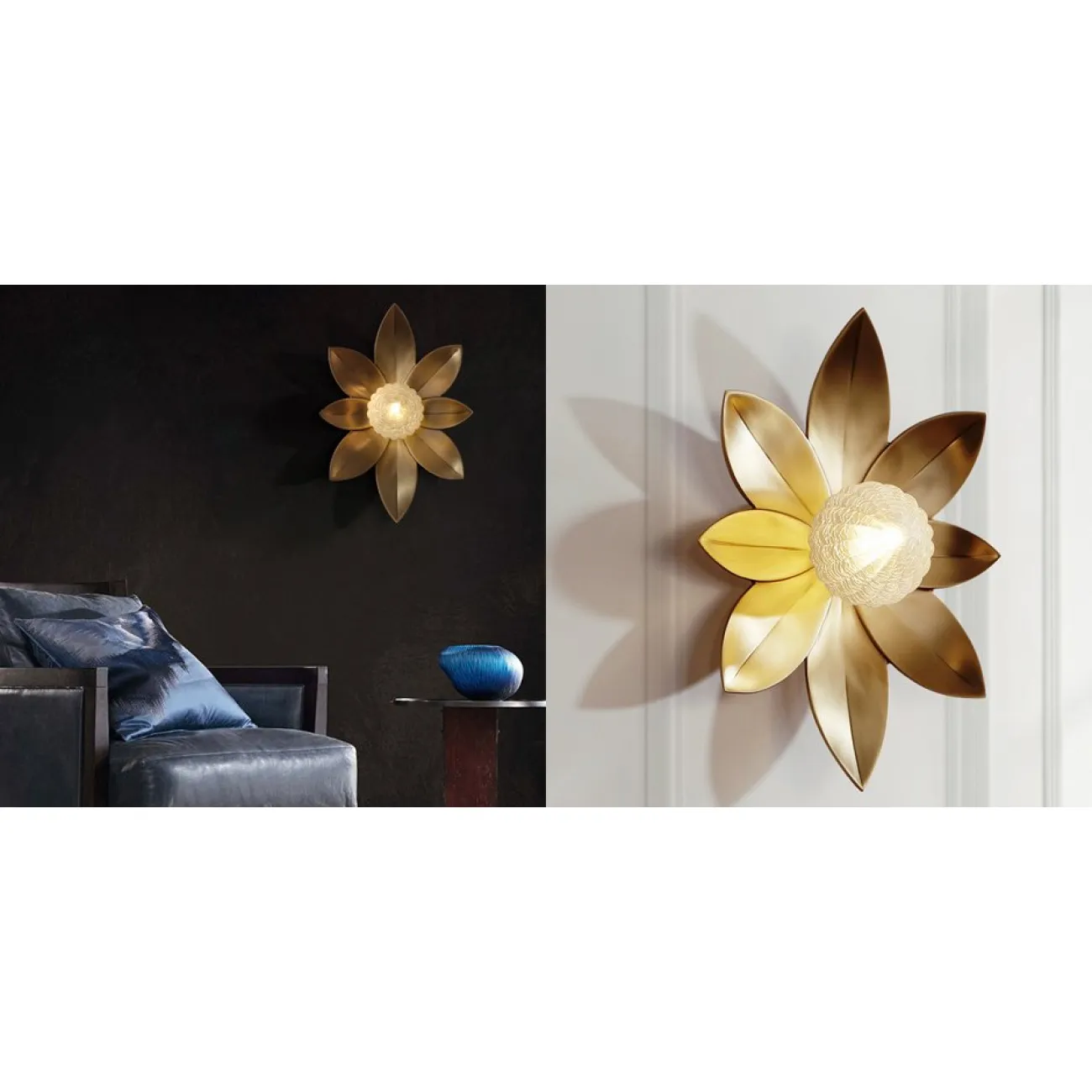 LOTUS Wall Lamp III Бра форме листьев лотоса