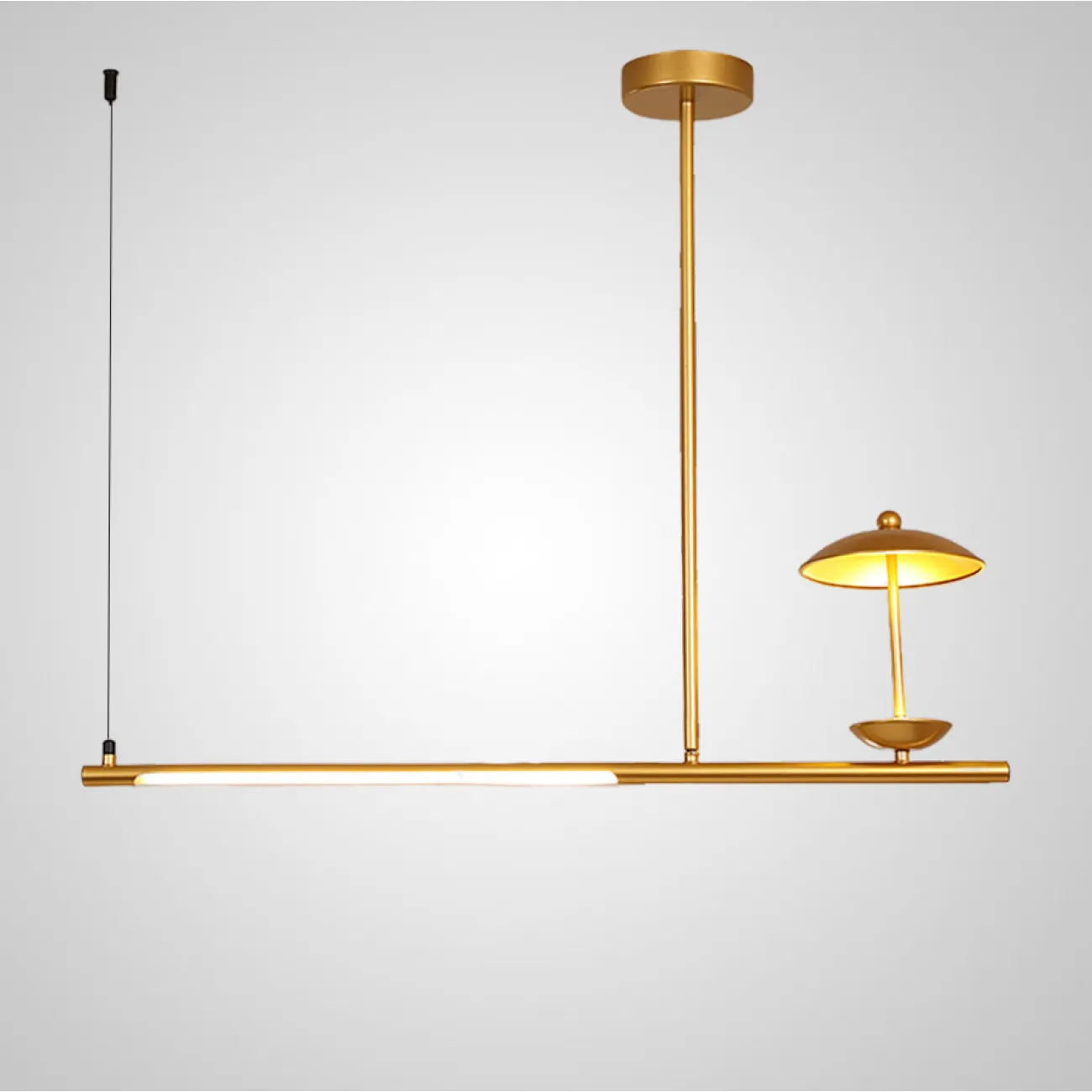 Подвесной светильник HETLEY B L4 Gold от ImperiumLoft